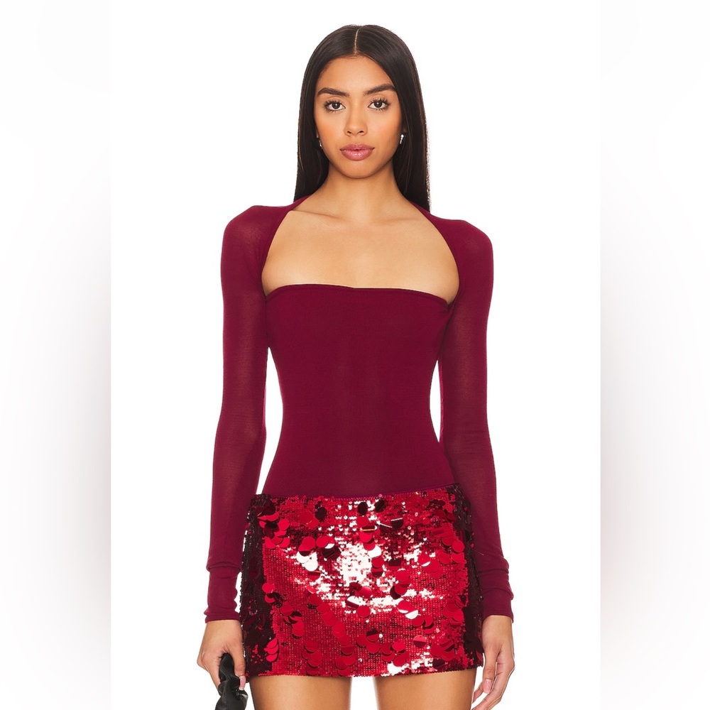 NBD magali top in wine
